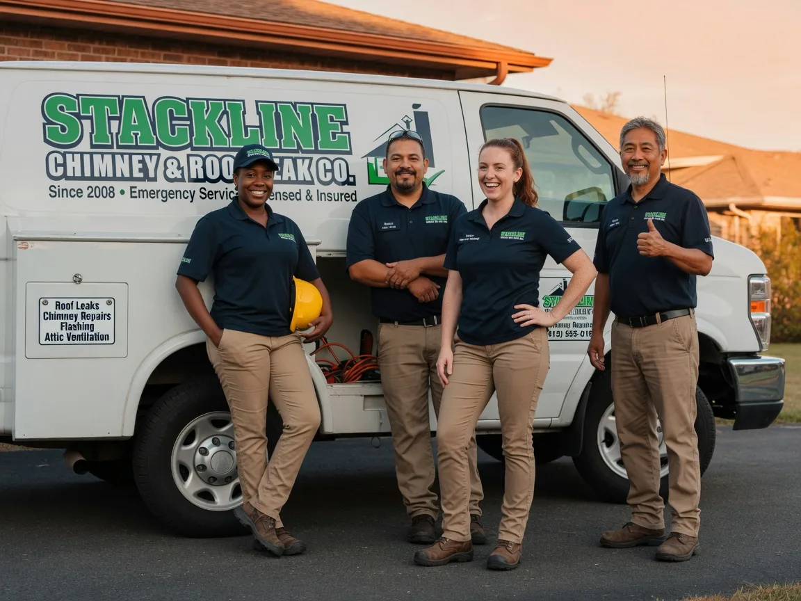 Chimney flashing repair company in Pixley, CA
